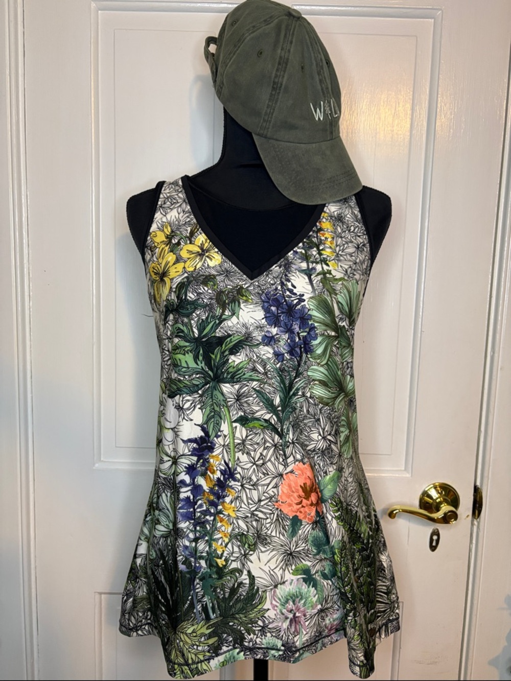 CALIA by Carrie Underwood Floral Workout Top